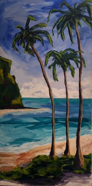 2416. MAKANI MAUKA. 18x36. NFS